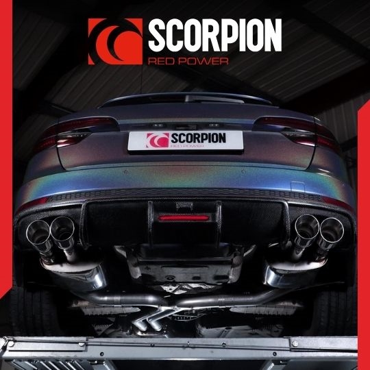 Scorpion Exhausts Cat-back og Downpipes