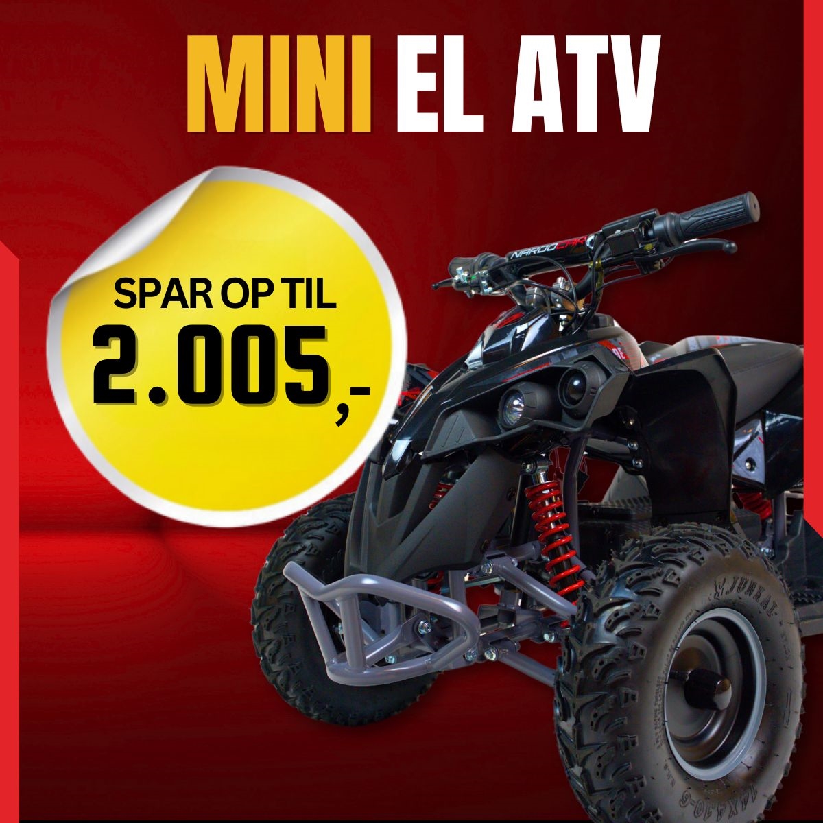 Sommer tilbud på Mini EL ATV'er