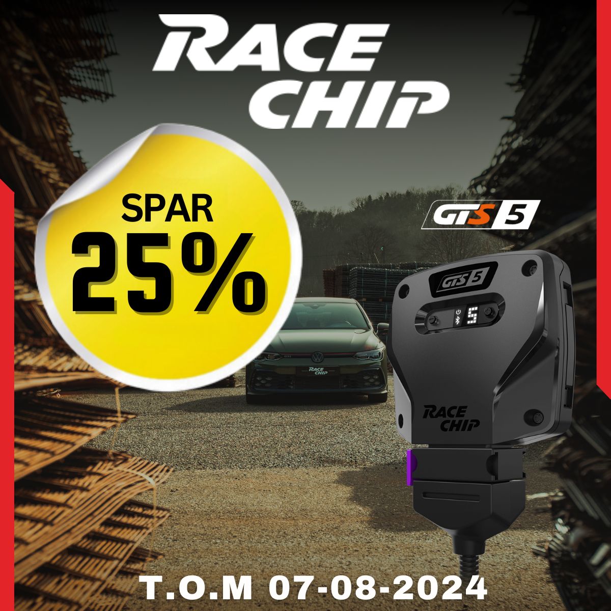 RaceChip har fødselsdag! SPAR 25% på RaceChip GTS5 og GTS5 Black!