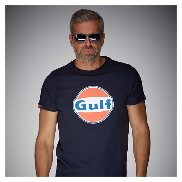 Gulf Logo T-shirt Mørkeblå XL