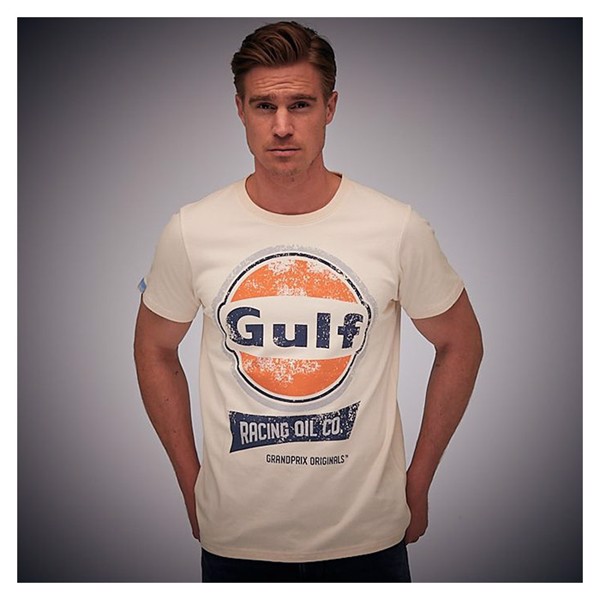 Gulf Oil Racing T-Shirt creme 3XL