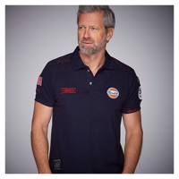 Gulf Delaney polo-shirt Navy blå L