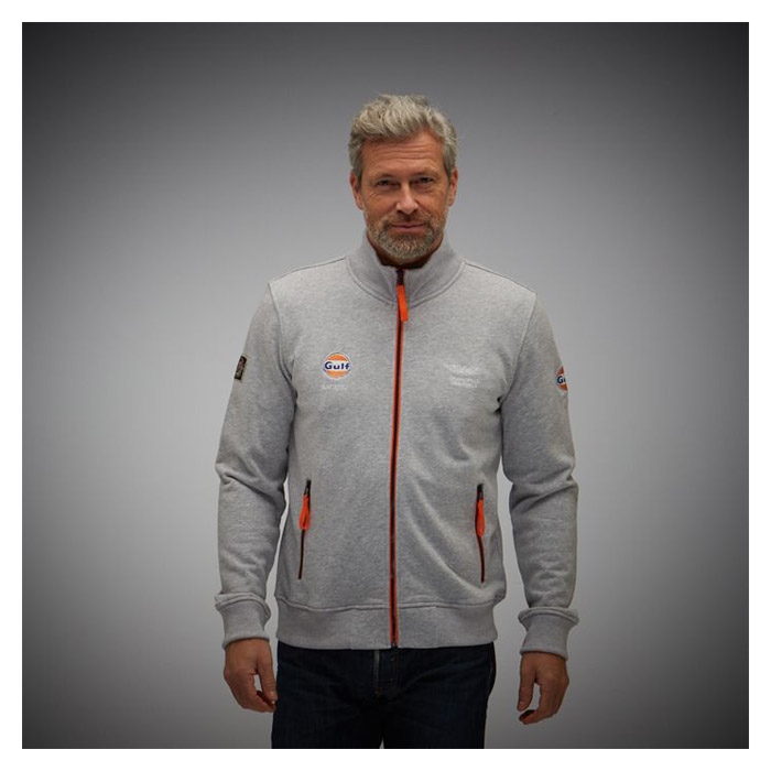 Gulf Smart Racing Zip Grå S