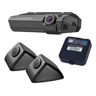 Alpine DVR-F790 dashcam kit m. 2 sidekameraer