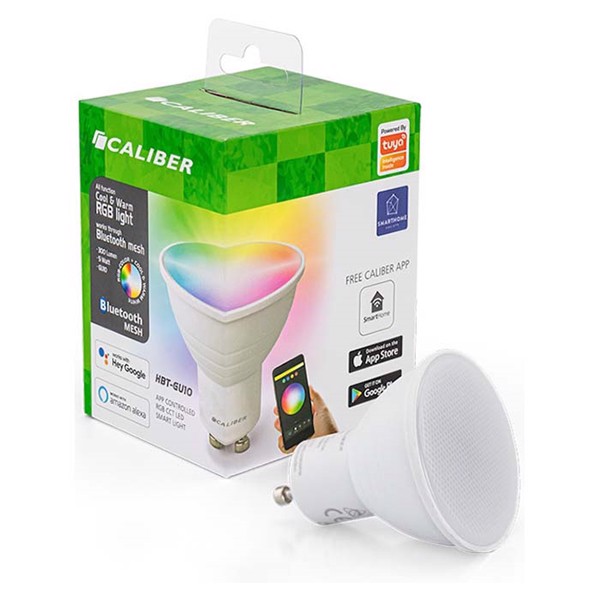 Caliber GU10 Smart Home LED-pærer hvid/multicolor