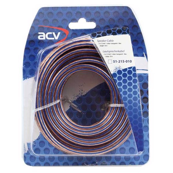 ACV højt. Kabel 2x1,5mm2 10 meter