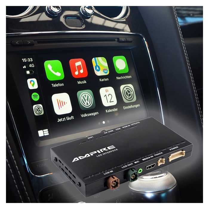 CarPlay Adapter Skoda, SEAT, Bentley, VW m.fl