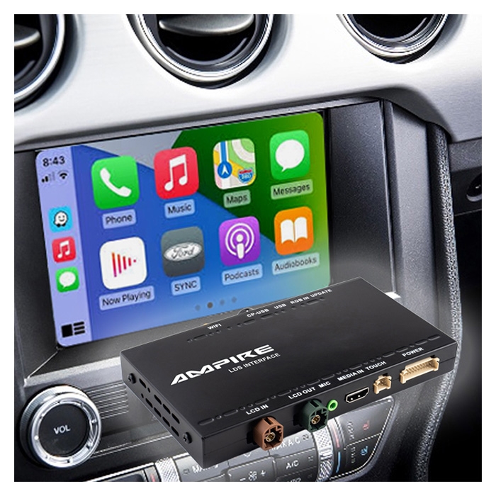 Android Auto og CarPlay Adapter Ford Mustang Sync 3