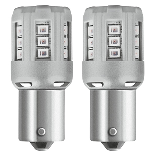 Osram LED Pære Gul PY21W - 2 stk.