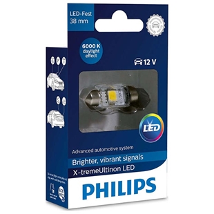 Philips X-Treme ultinon led pinol 6000k 12v