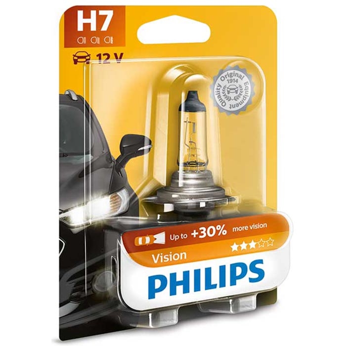 H7 Vision 12v 55w px26d