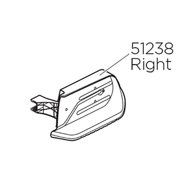 Thule lygte holder højre, 921/923