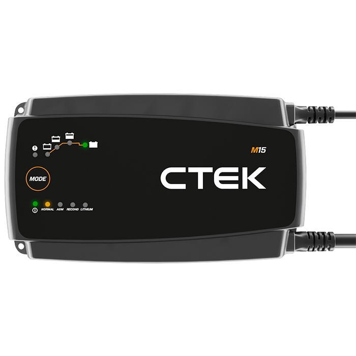 CTEK marinelader m15, 15 amp.