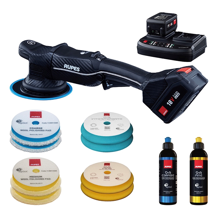 Rupes HLR21 Bigfoot Ibrid Polisher BAS Kit Ø150mm