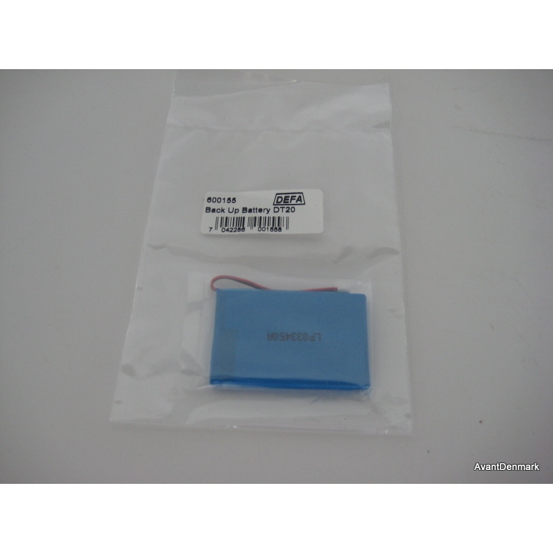 DEFA backup batteri for dt20