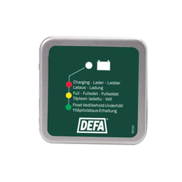 Led display for 1 x 7a /15a DEFA charger