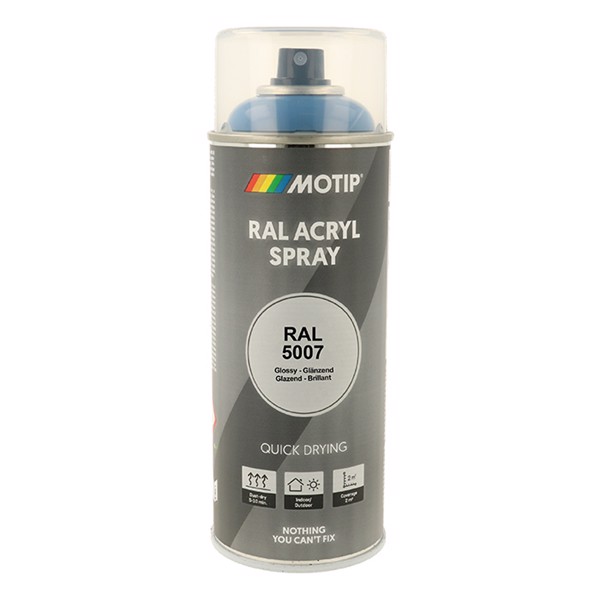 Motip Ral 5007 high gloss brillant blue