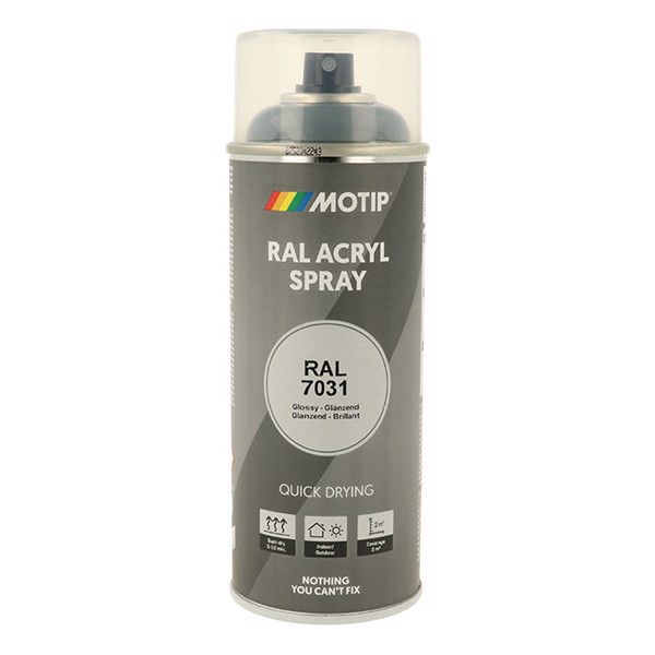 Motip Ral 7031 high gloss blue grey