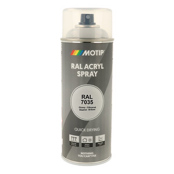 Motip Ral 7035 high gloss light grey