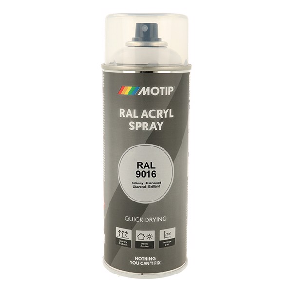 Motip Ral 9016 high gloss traffic white