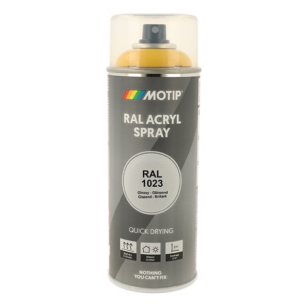 Motip Ral 1023 high gloss traffic yellow