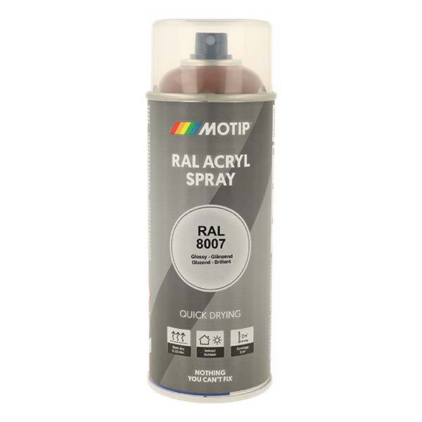 Motip Ral 8007 high gloss dear brown