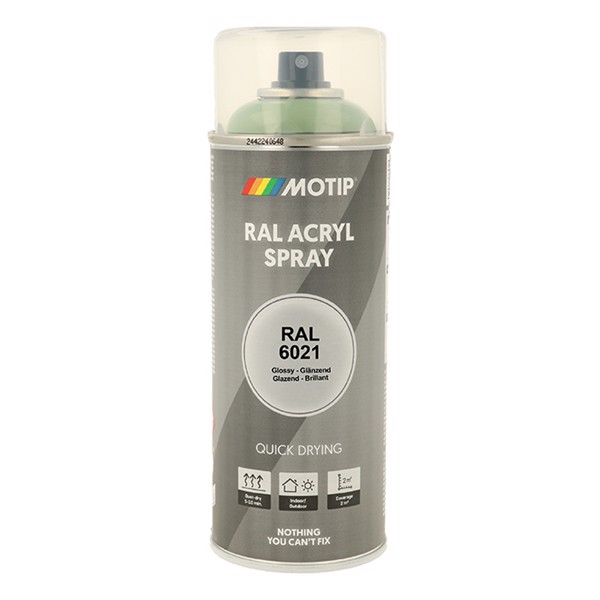 Motip Ral 6021 high gloss fade green