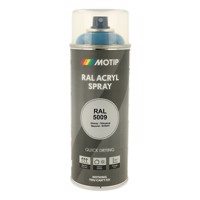 Motip Ral 5009 high gloss azure blue