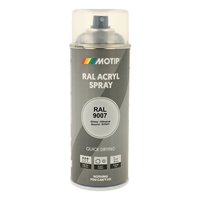 Motip Ral 9007 high gloss grey aluminium