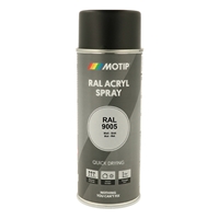 Motip Ral 9005 matt deep black