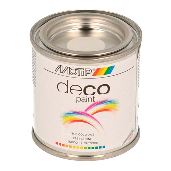 Motip Deco Ral 9010 Mat Hvid 100ml dåse