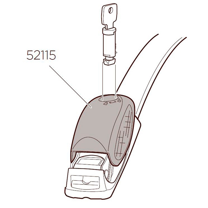 Thule reservedel 52115