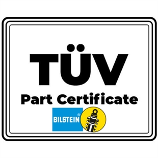 TÜV Godkendelse til bilstein