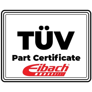 TÜV Godkendelse til eibach