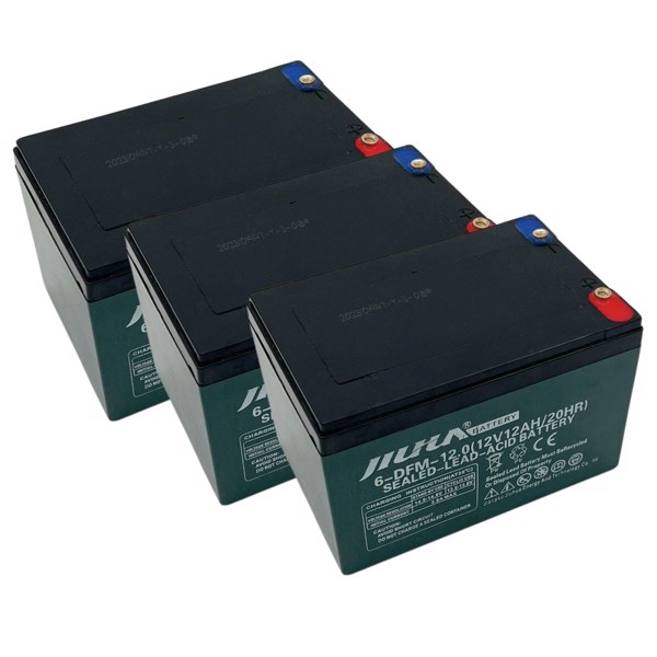 Batteri 12V 12AH (3 STK)