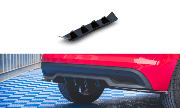 Maxton Rear Valance Skoda Kamiq - Gloss Black