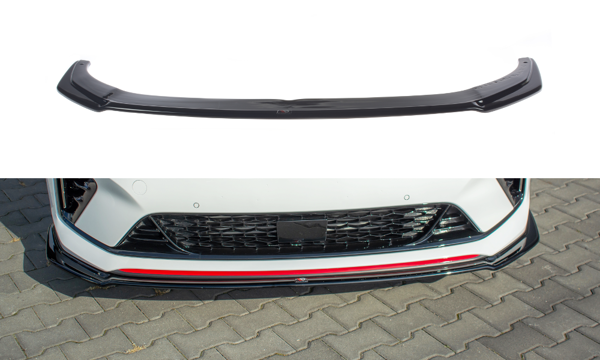 Maxton Front Splitter V.2 Kia Proceed Gt Mk 3 - Gloss Black