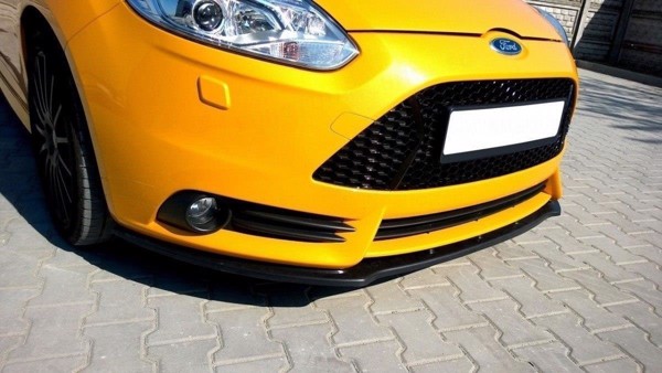 Maxton Front Splitter V.1 Ford Focus St Mk3 - Gloss Black