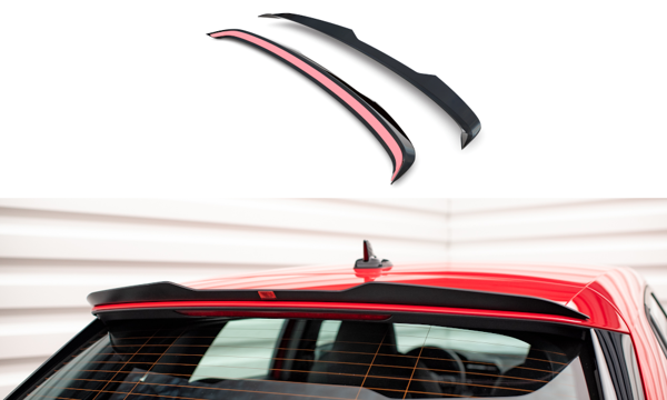 Maxton Spoiler Cap Audi A3 Sportback 8Y - Gloss Black