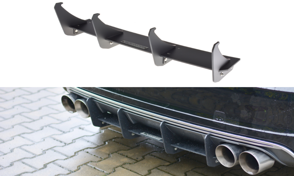 Maxton Rear Diffuser Audi S3 / A3 S-Line 8V Hatchback / Sportback