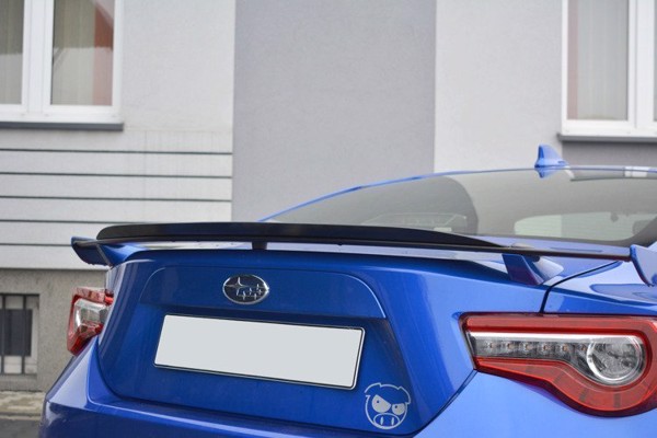 Maxton Spoiler Cap V.1 Subaru Brz Facelift - Gloss Black