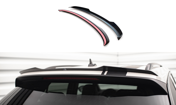 Maxton Spoiler Cap Volkswagen T-Roc R Mk1 Facelift - Gloss Black