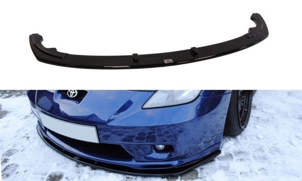 Maxton Front Splitter Toyota Celica T23 Ts Preface - Gloss Black