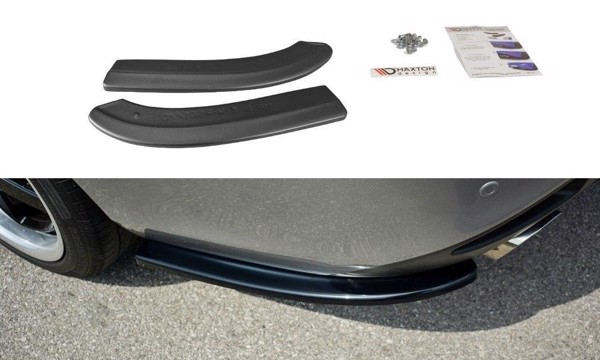 Maxton Rear Side Splitters Mazda 6 Gj (Mk3) Wagon - Gloss Black