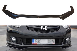 Maxton Front Splitter Honda Accord Mk.8 Type-S (Cu-Series) Preface Sedan - Gloss Black