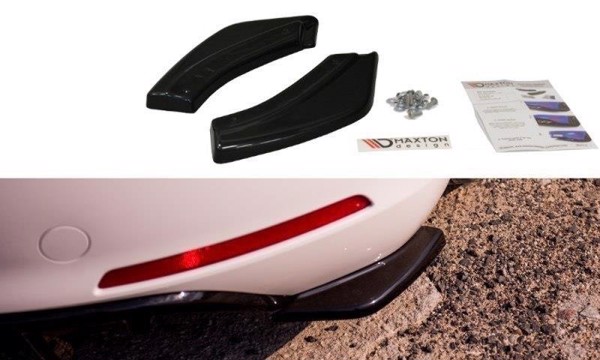 Maxton Rear Side Splitters VW Beetle - Gloss Black