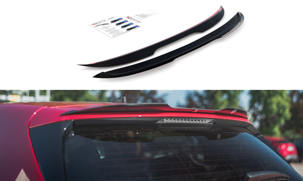 Maxton Spoiler Cap Peugeot 308 Gt Mk2 Facelift - Gloss Black