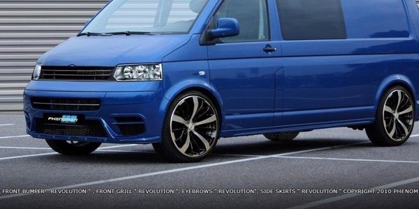 Maxton Side Skirts VW T5 < Revolution > Tuv Teilgutachten