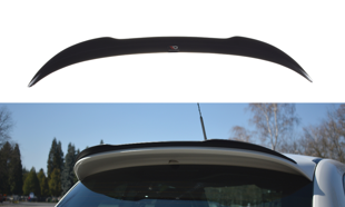 Maxton Spoiler Extension Fiat 500 Abarth Mk1 - Gloss Black