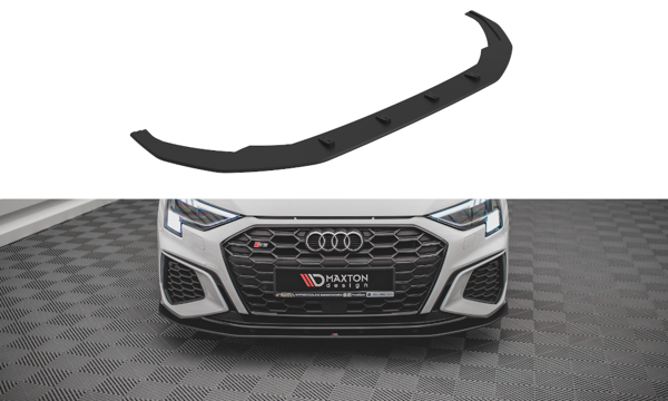 Maxton Street Pro Front Splitter Audi S3 / A3 S-Line 8Y - Black